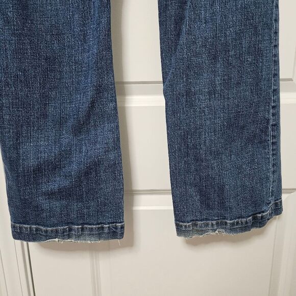 Gap Jeans Women’s 14R (35x30.5) Long & Lean Stretch Blue Denim Mid Rise Bootcut - Picture 9 of 9